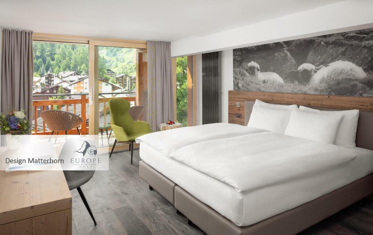 Europe Hotel & Spa Zermatt Exterior foto